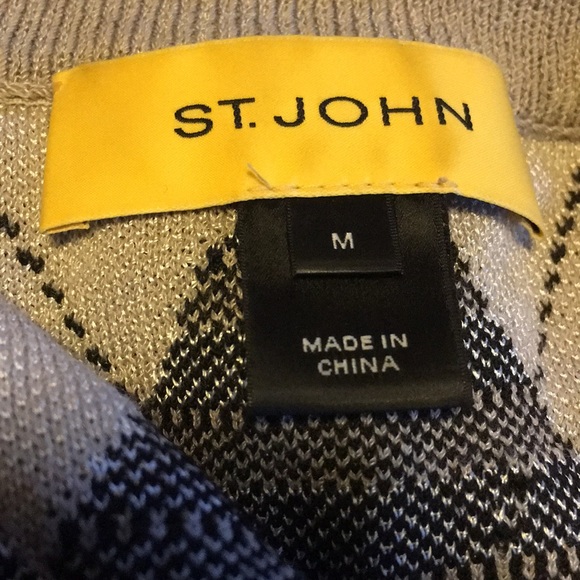 St John argyle short sleeve signature buttons - Picture 7 of 8